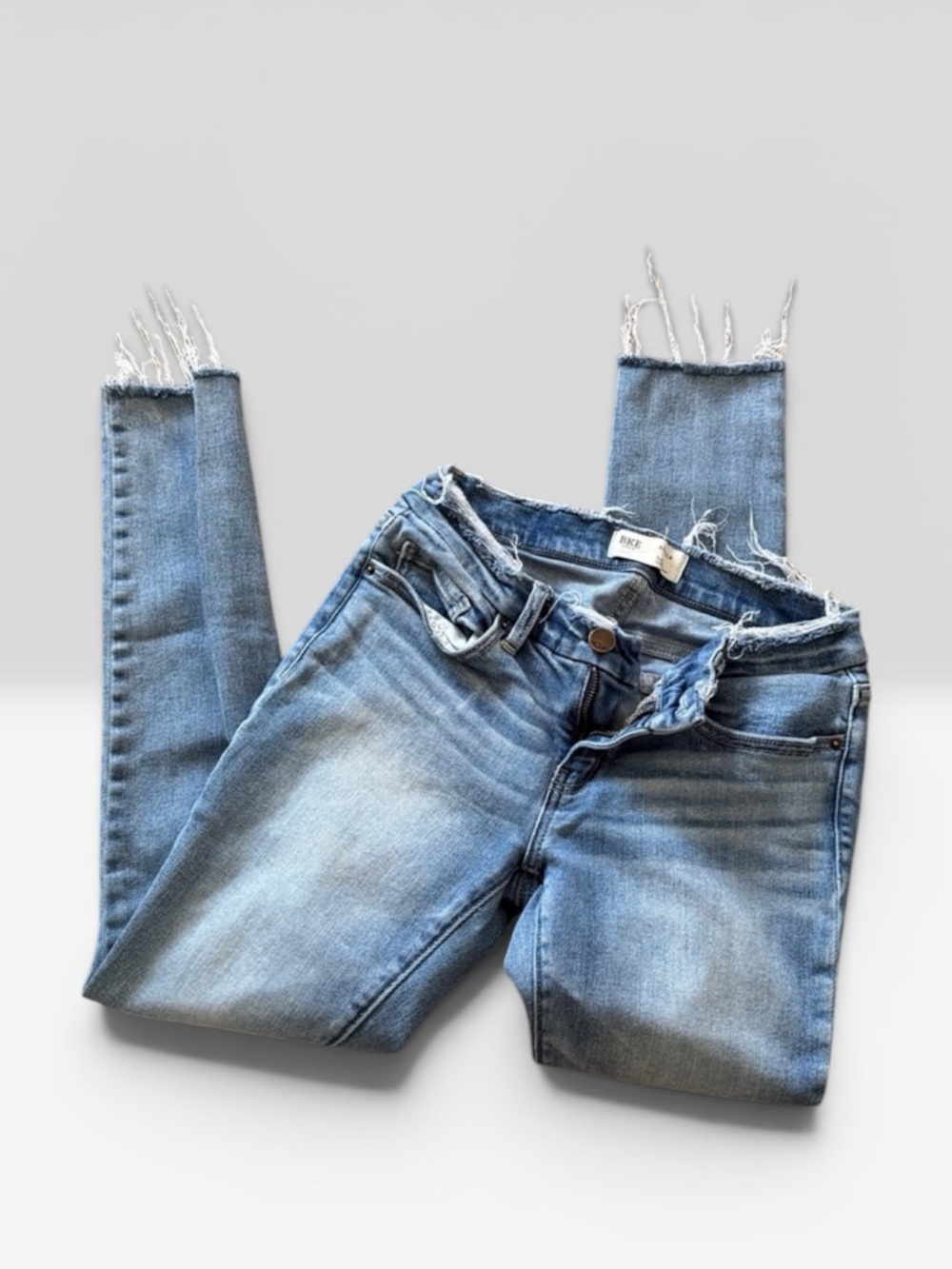 BKE Stella Low Rise Ankle Skinny Jeans | Size 27x27